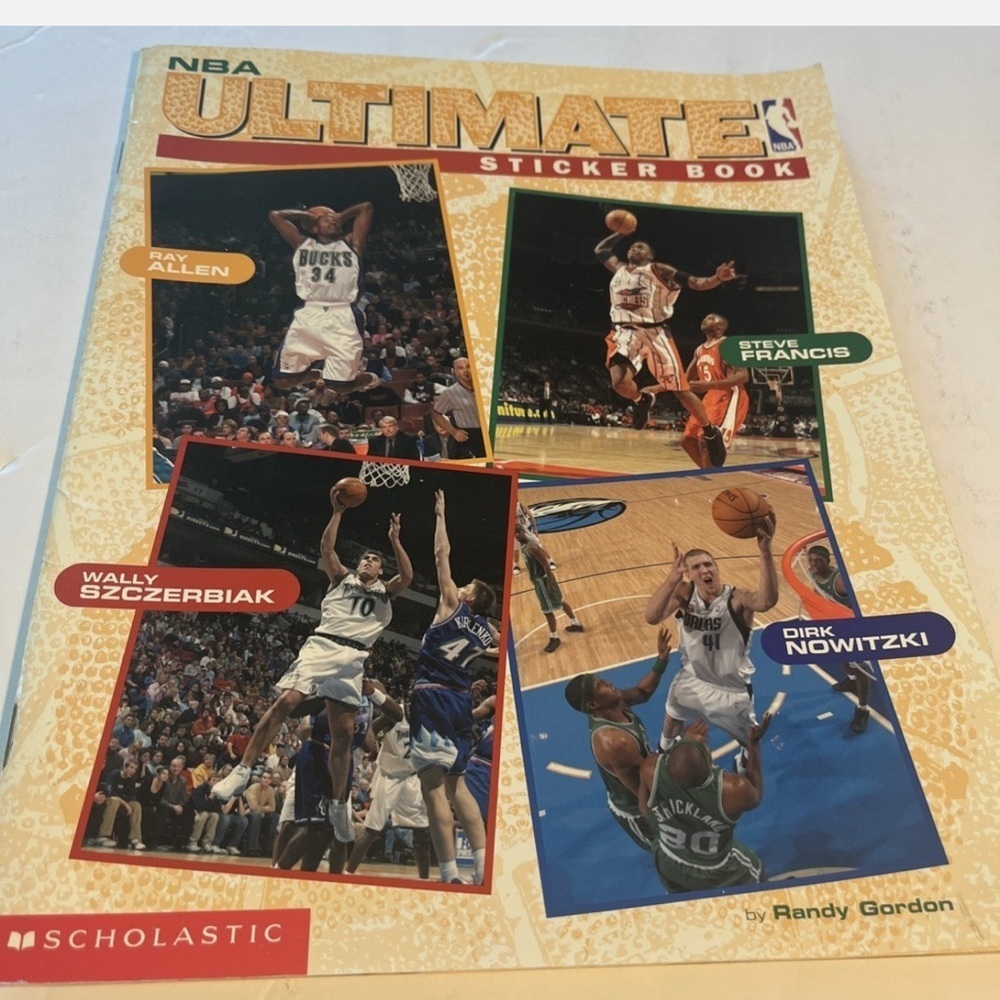 Scholastic NBA Ultimate Sticker Book - Vibrant Sports Action